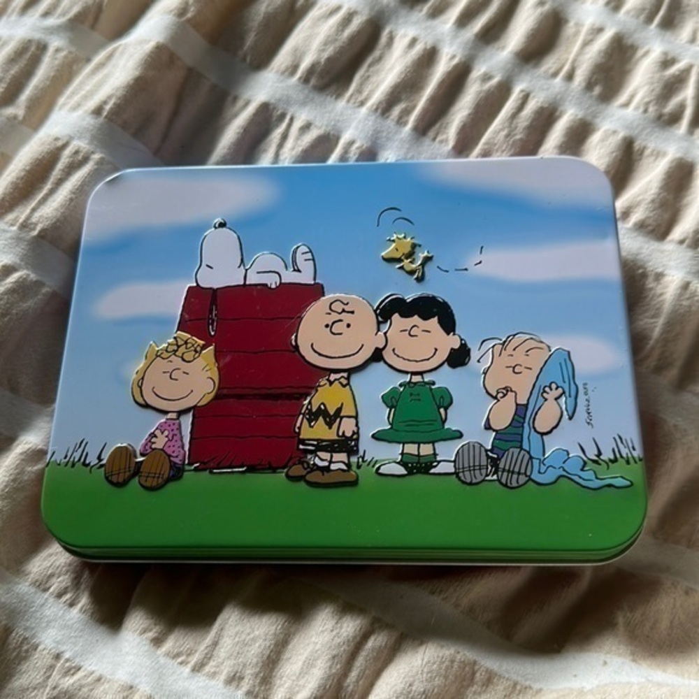 Peanuts Collectors Tin 2 Set Playing Cards